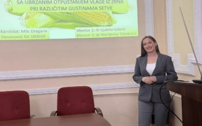 Institut Tamiš bogatiji za još jednog doktora nauka – uspešno odbranjena doktorska disertacija Dragane Stevanović, istraživača saradnika