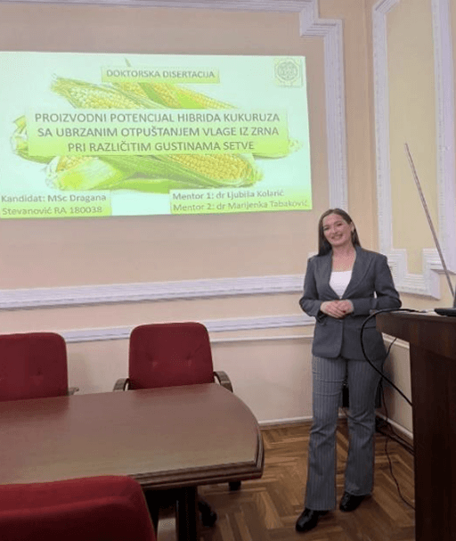 Institut Tamiš bogatiji za još jednog doktora nauka - uspešno odbranjena doktorska disertacija Dragane Stevanović, istraživača saradnika