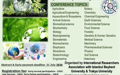VIII. International Conference on Agricultural, Biological and Life Science Istanbul, Turkey, 06-09 September, 2026