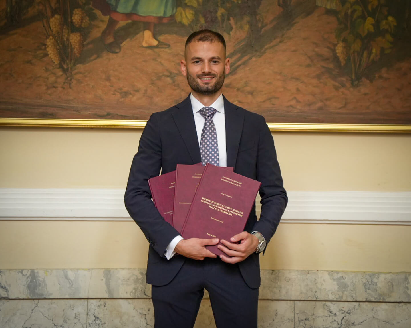 Kolega Jovan Lazarević uspešno odbranio doktorsku disertaciju Kolega Jovan Lazarević uspešno odbranio doktorsku disertaciju