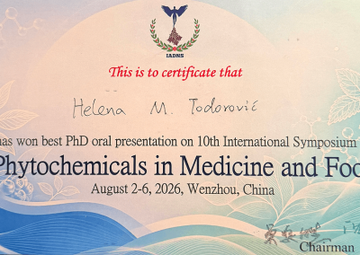 Učešće na 10-ISPMF i poseta Džeđang tehnološkom univerzitetu (Zhejiang University of Technology) u Kini